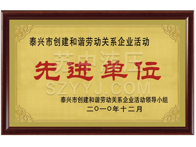 先进单位